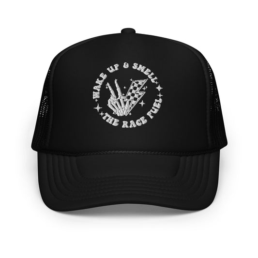 Race Fuel Trucker Hat w Sweatband