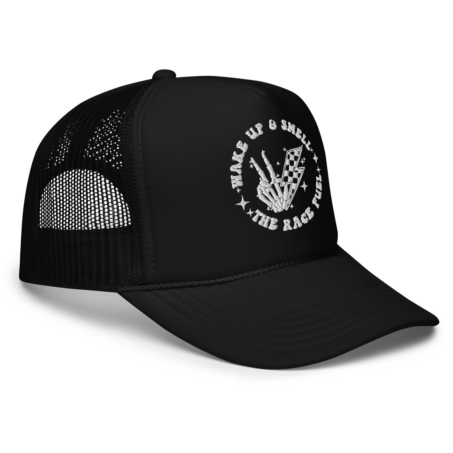 Race Fuel Trucker Hat w Sweatband